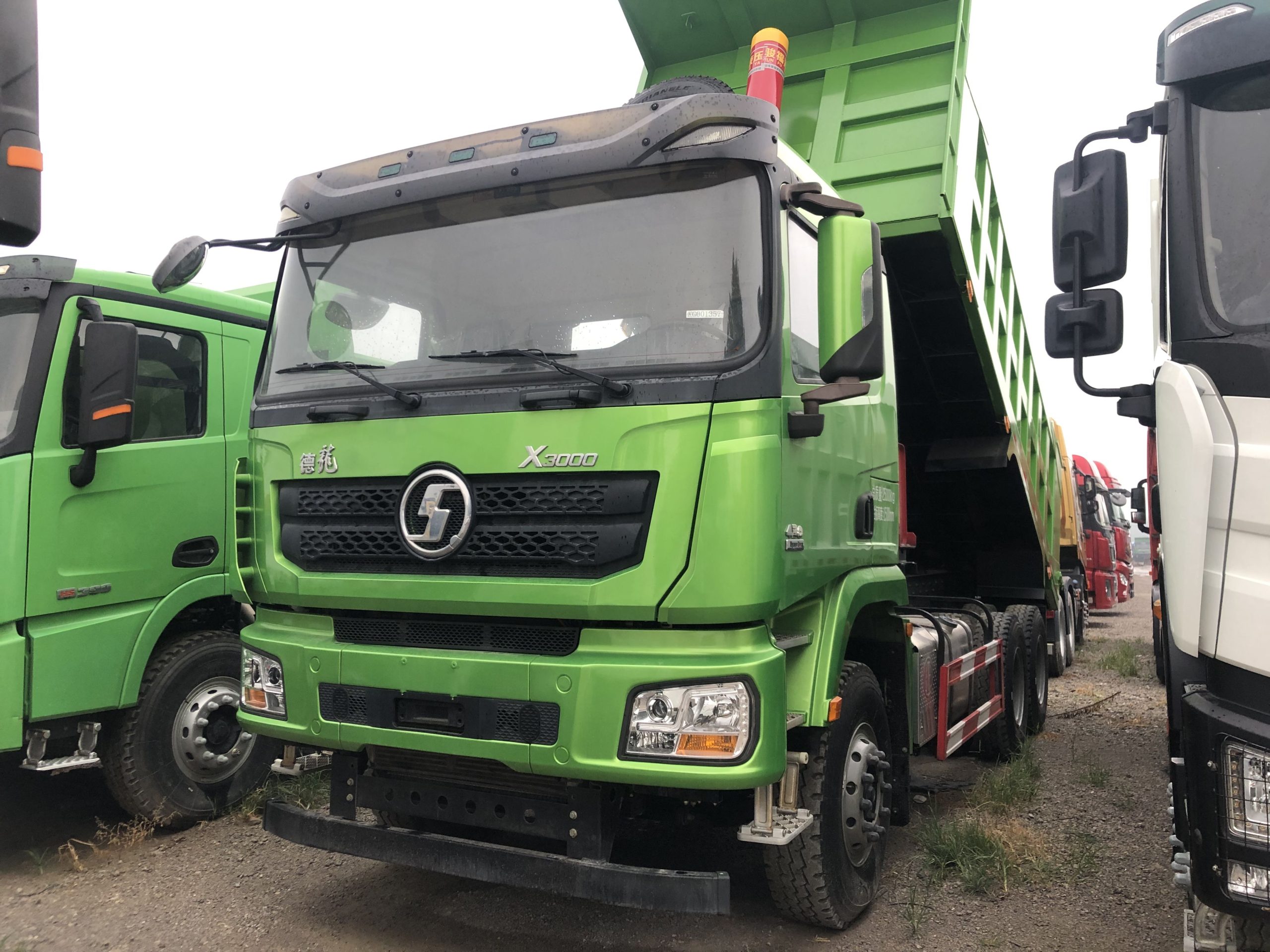 Refurbished dump truck