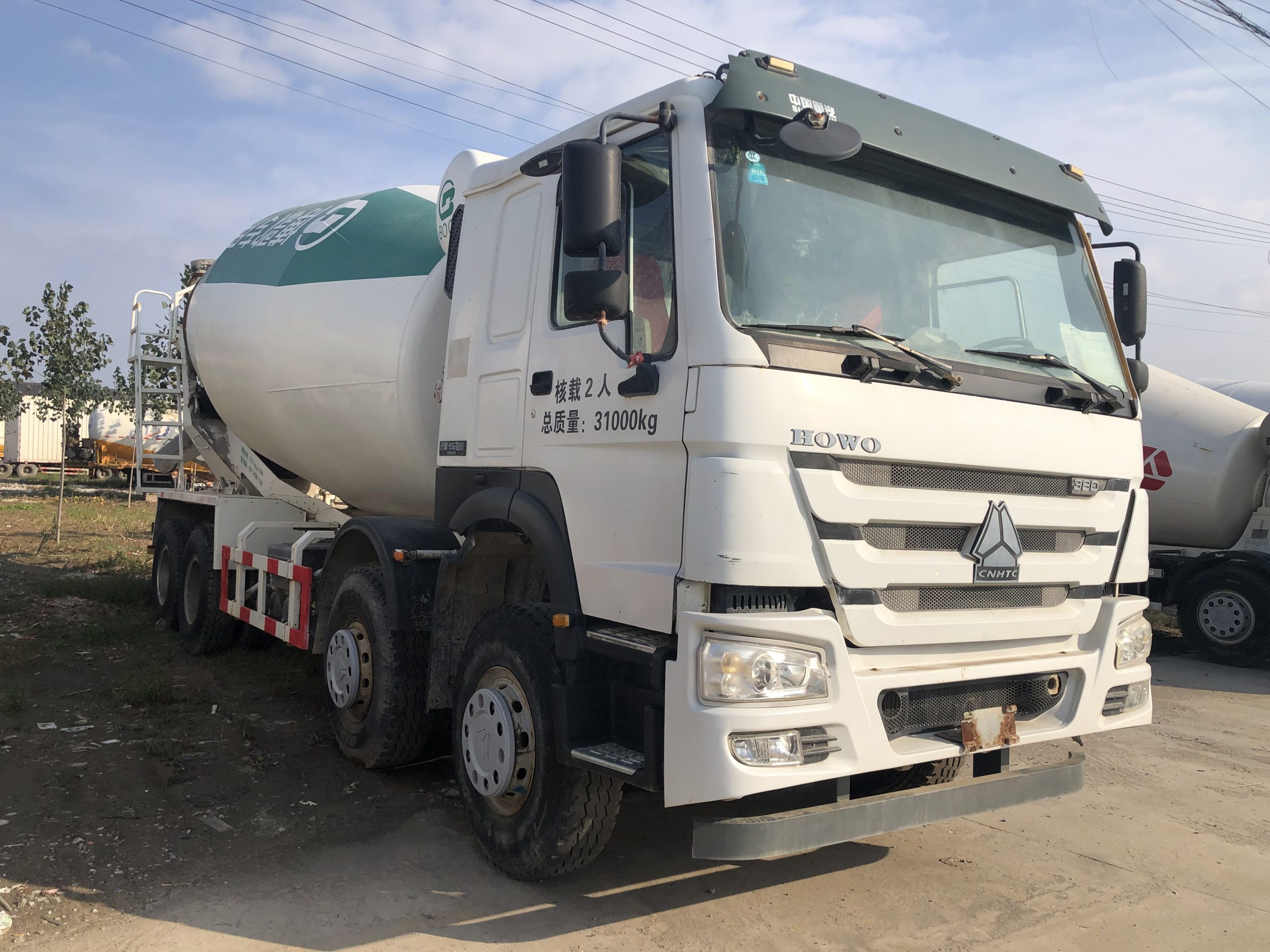 Used cement mixer truck
