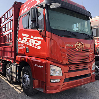 Second-hand high siding truck
