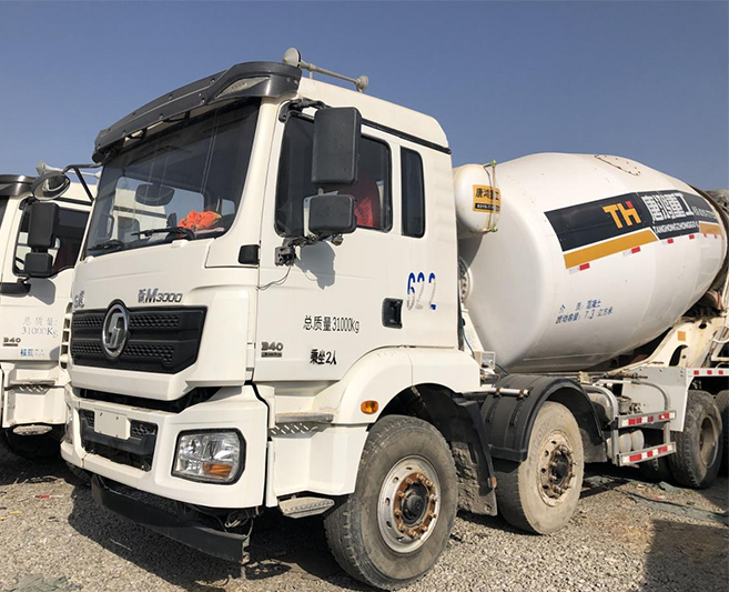 Used cement mixer truck
