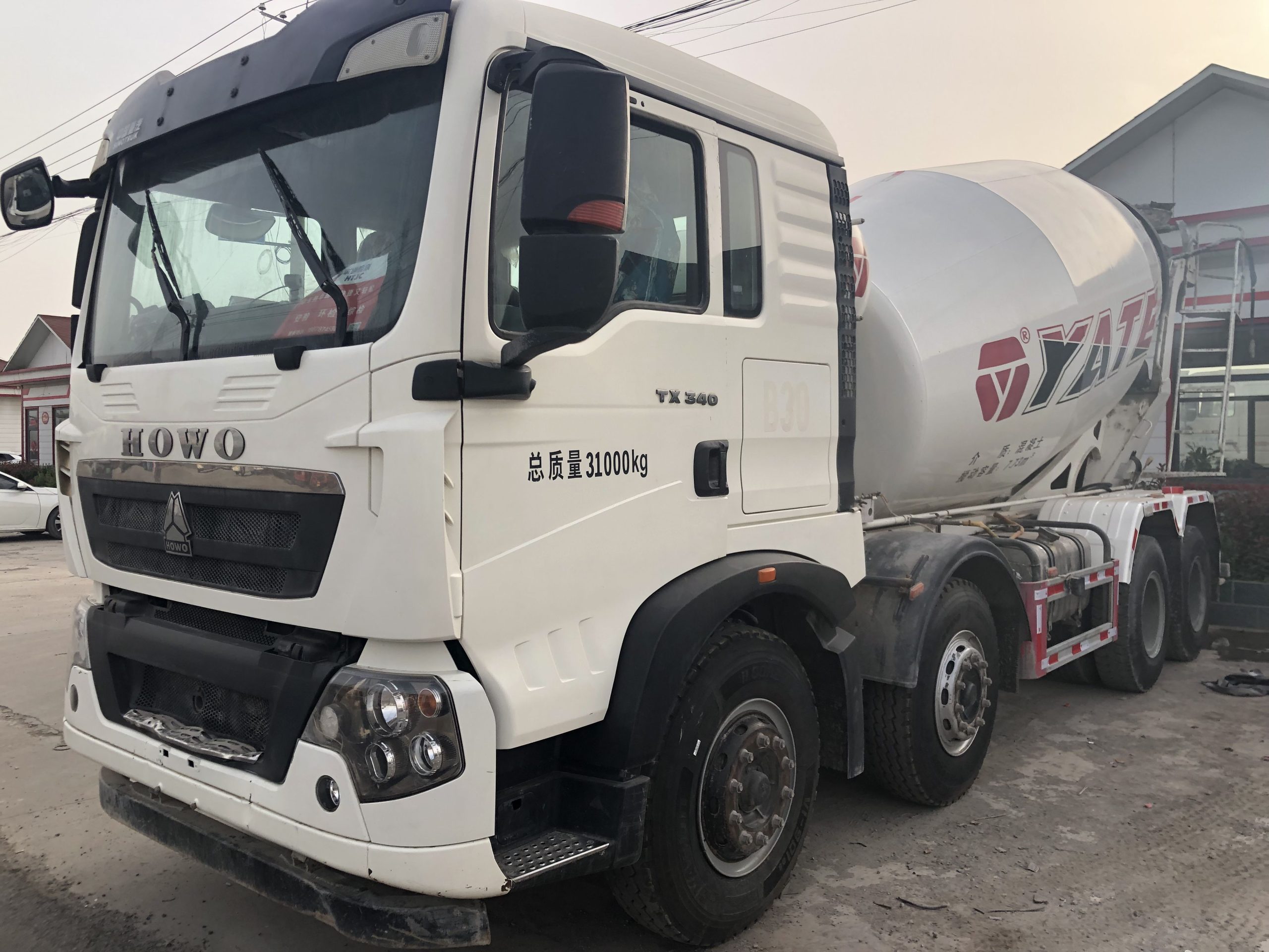 Used cement mixer truck