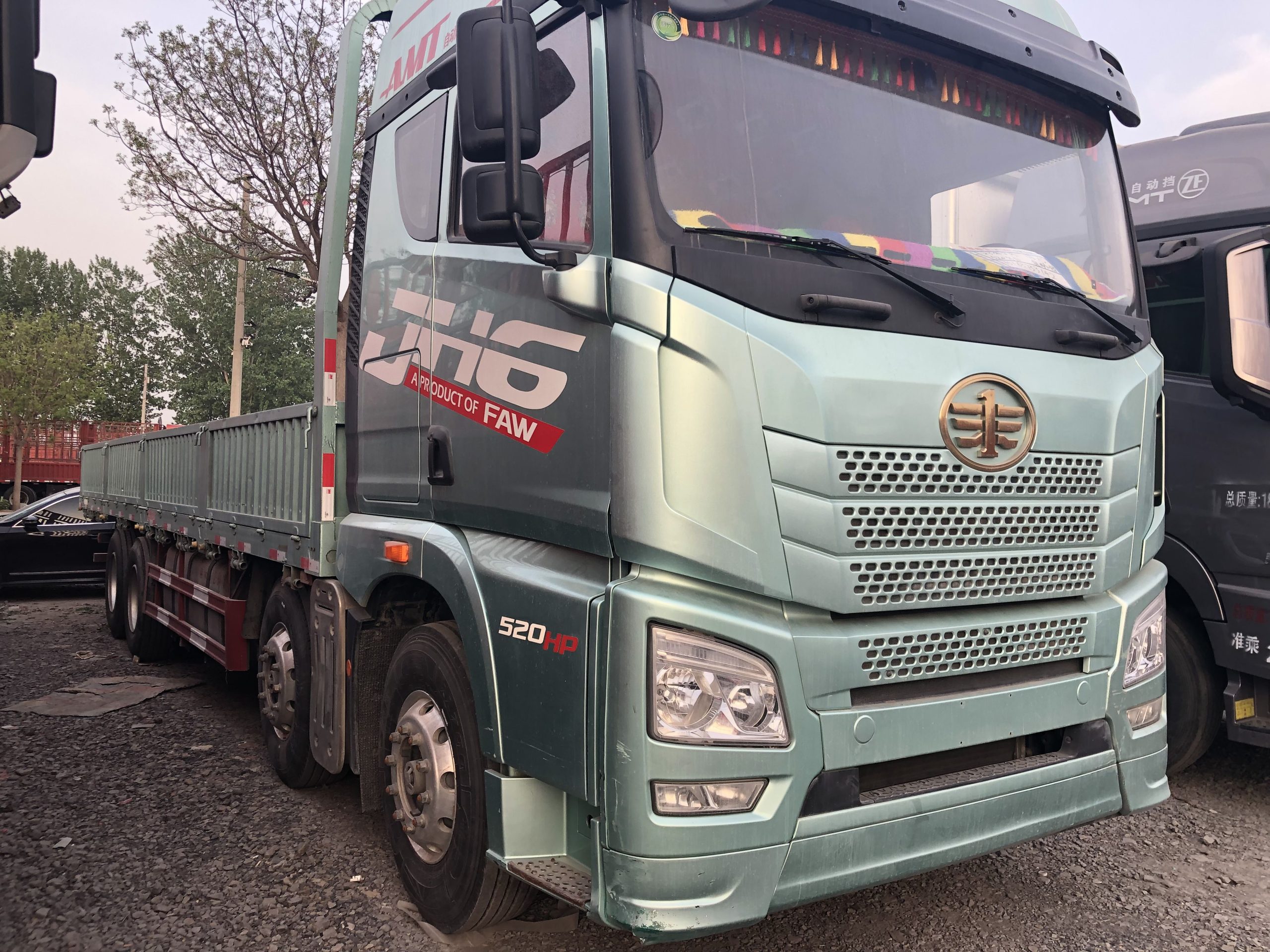 Used flatbed truck