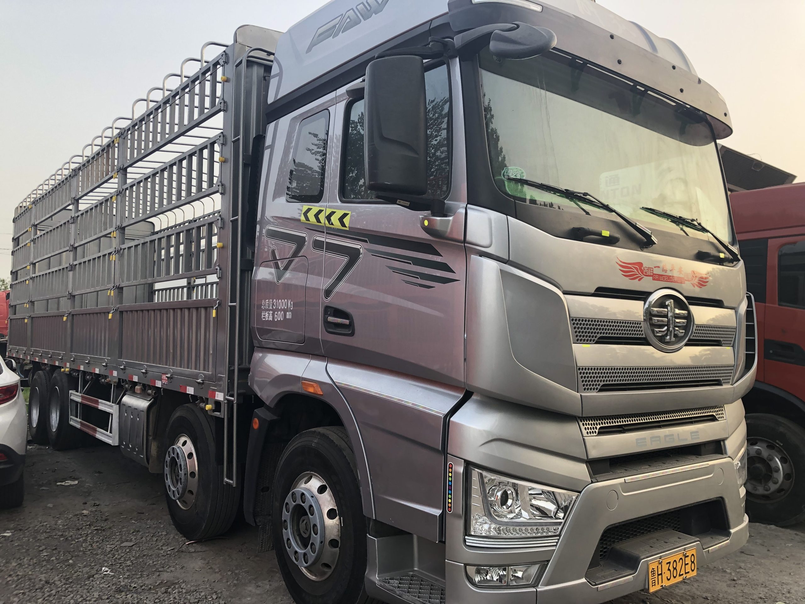 Used Fence Flatbed Trucks