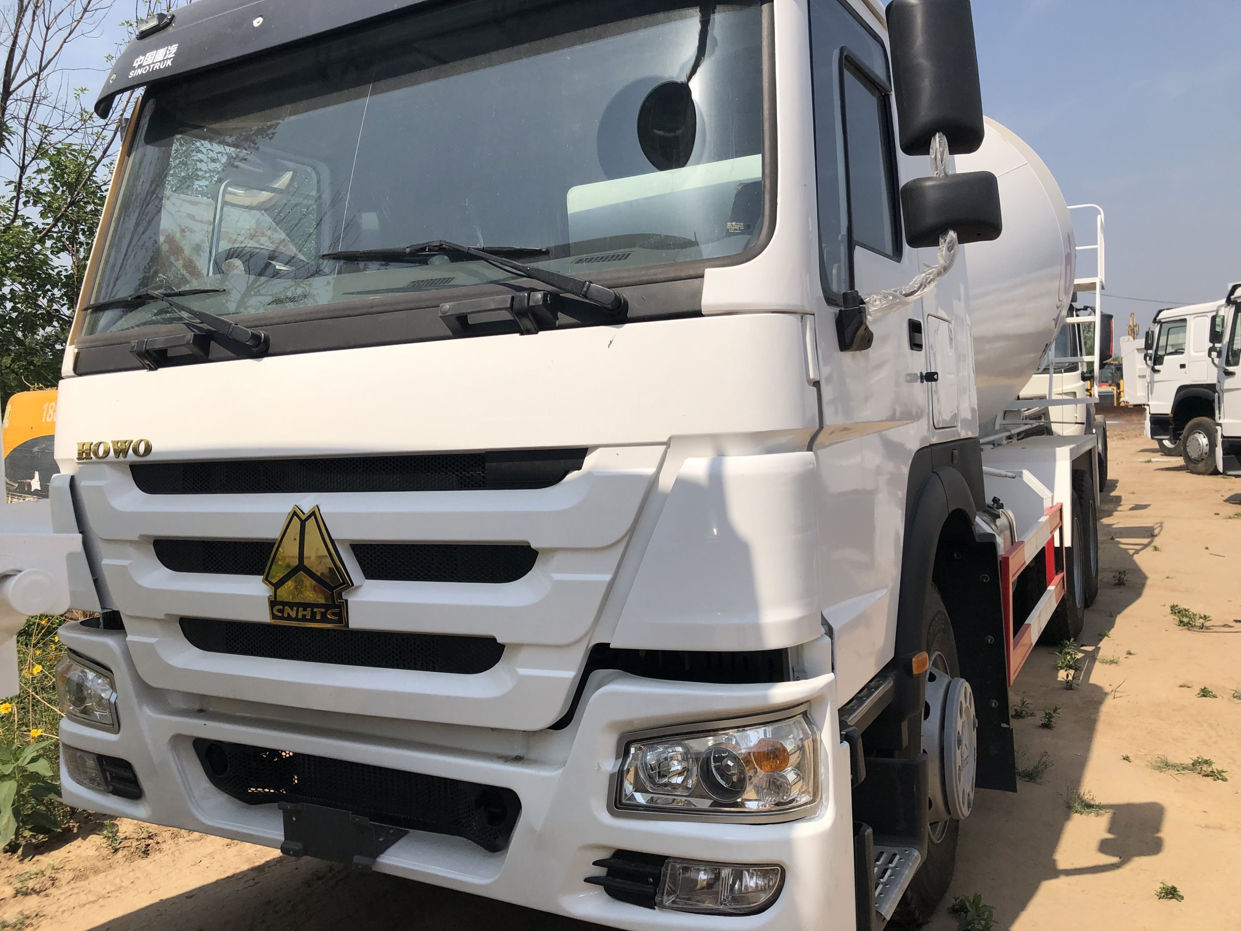 Used cement mixer truck