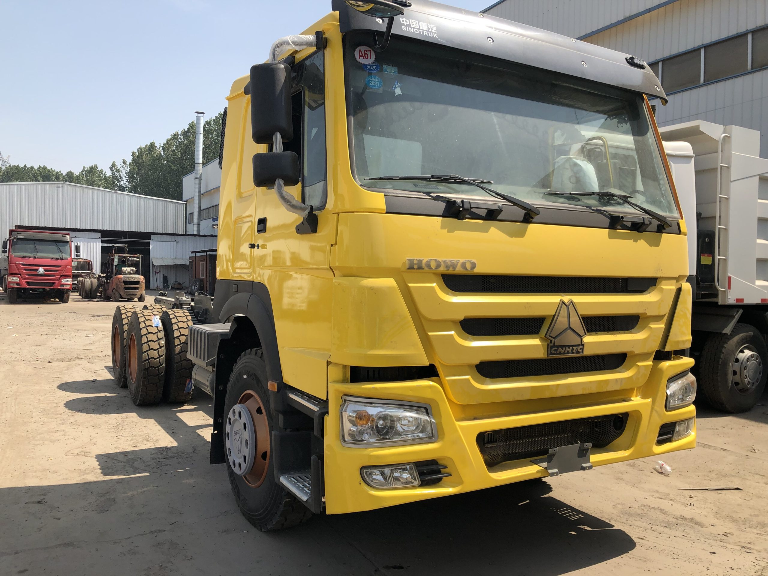 Used tractor head