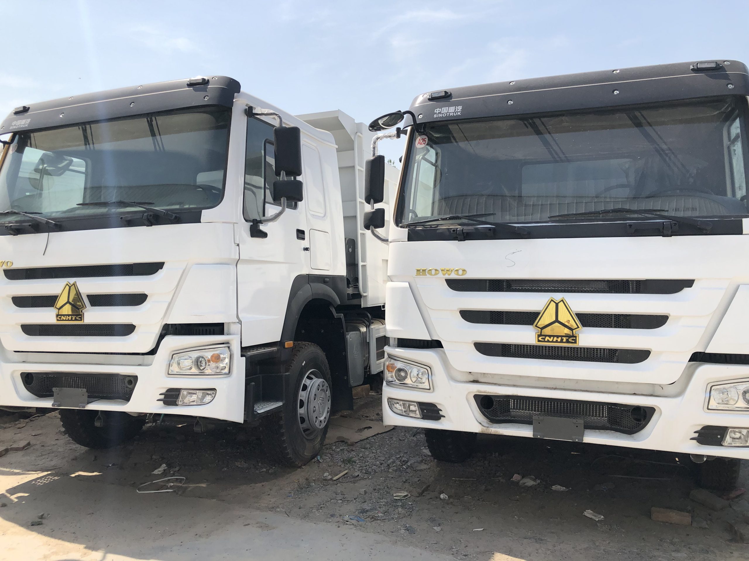 Used dump truck