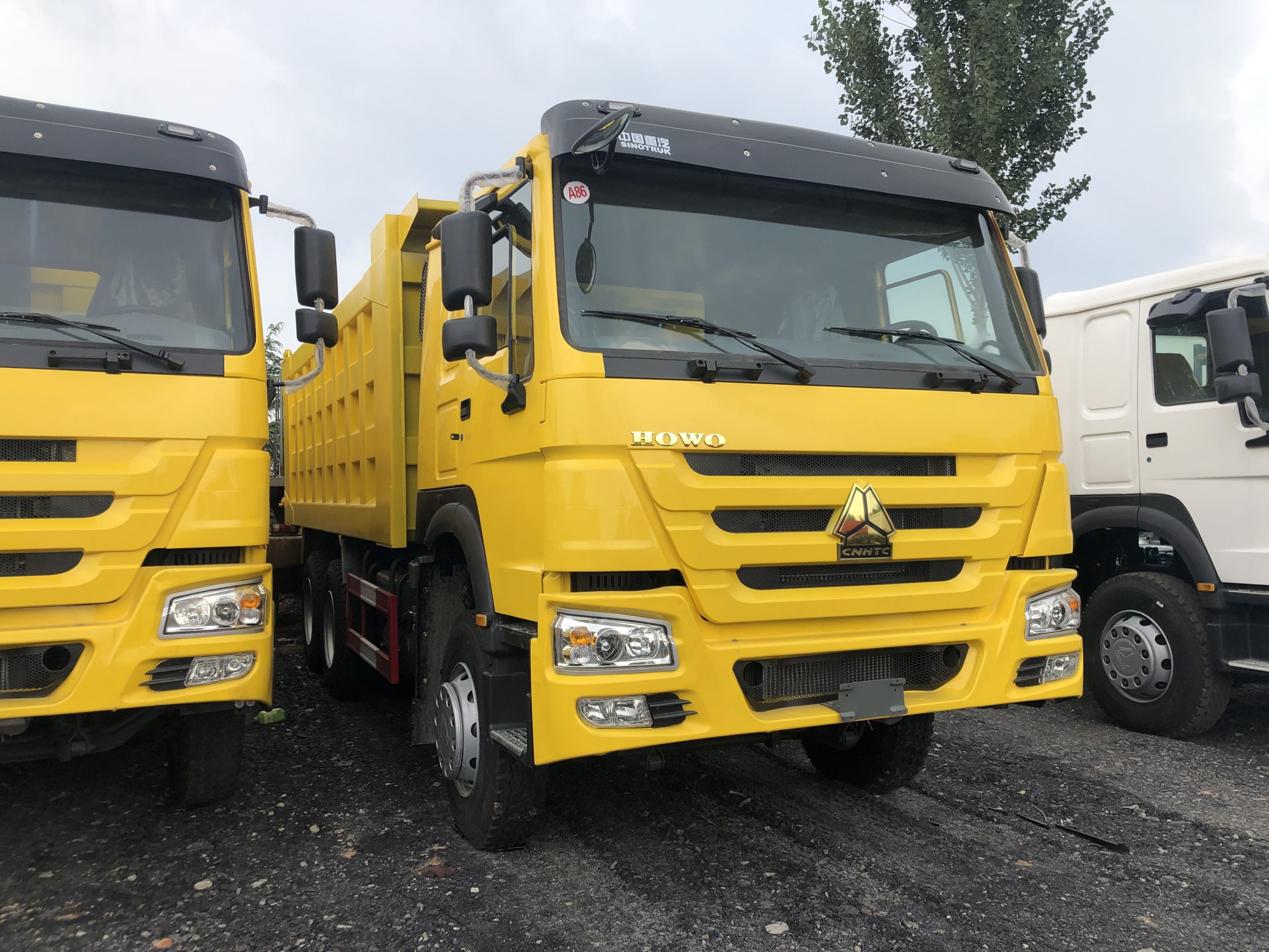 Used dump truck