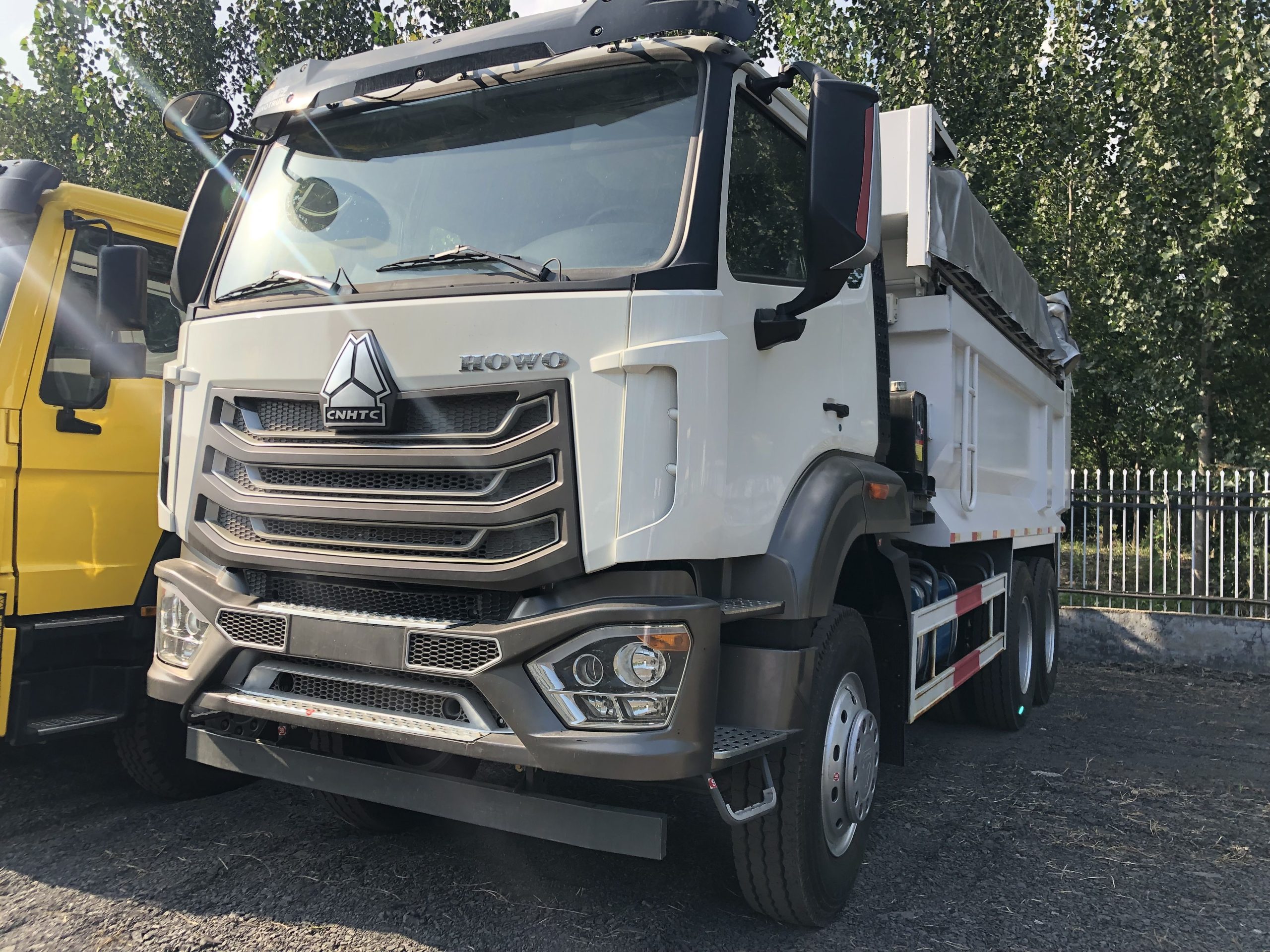 Used dump truck