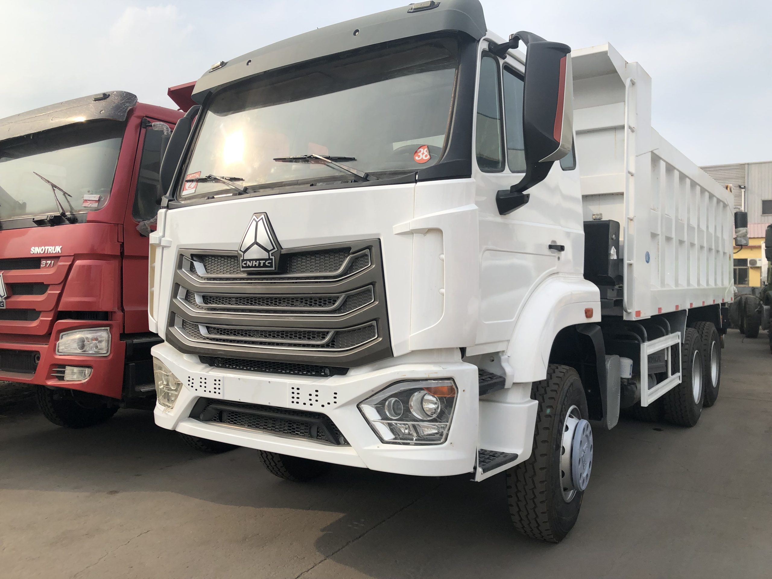 Used dump truck