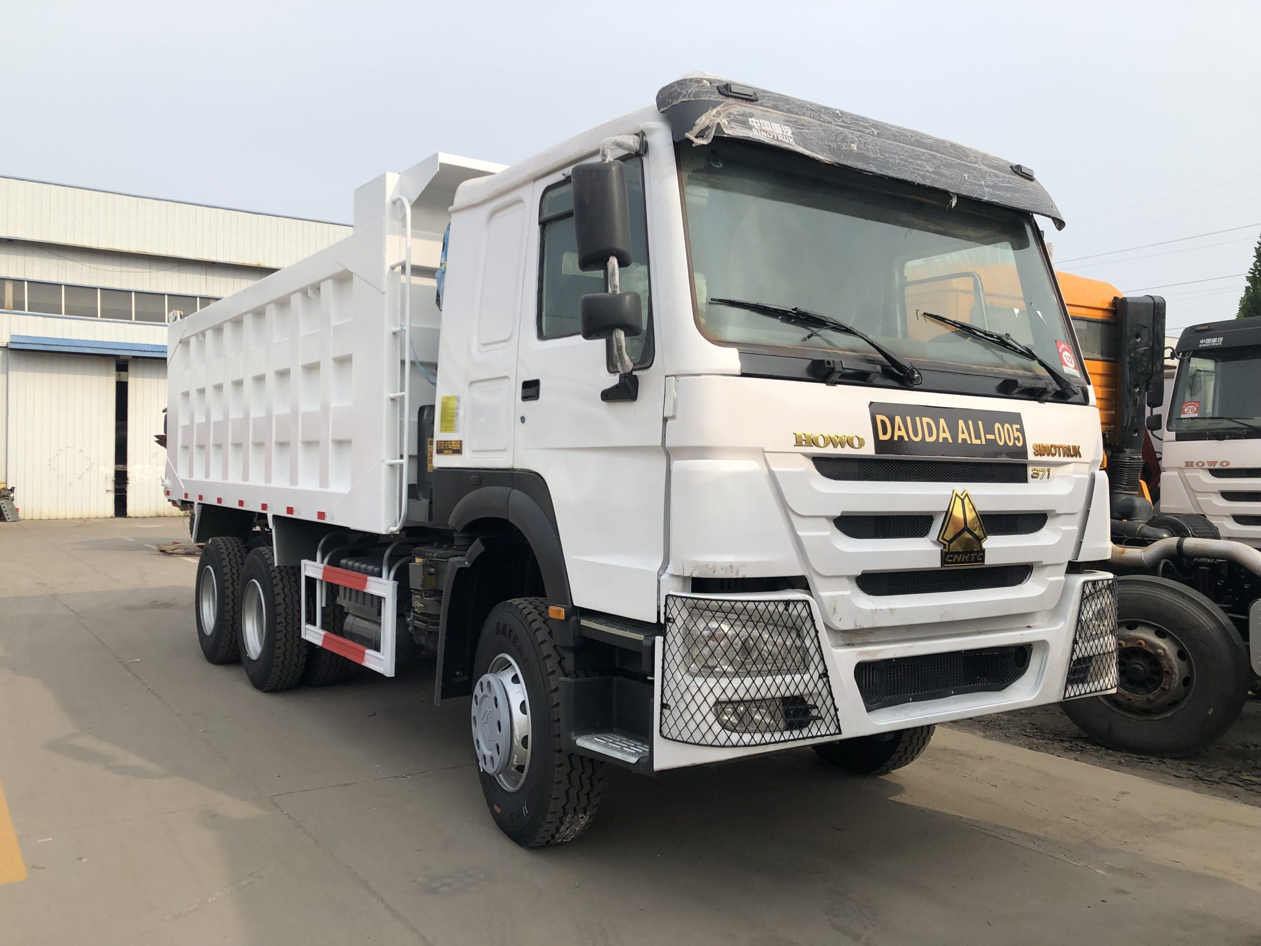 Used dump truck