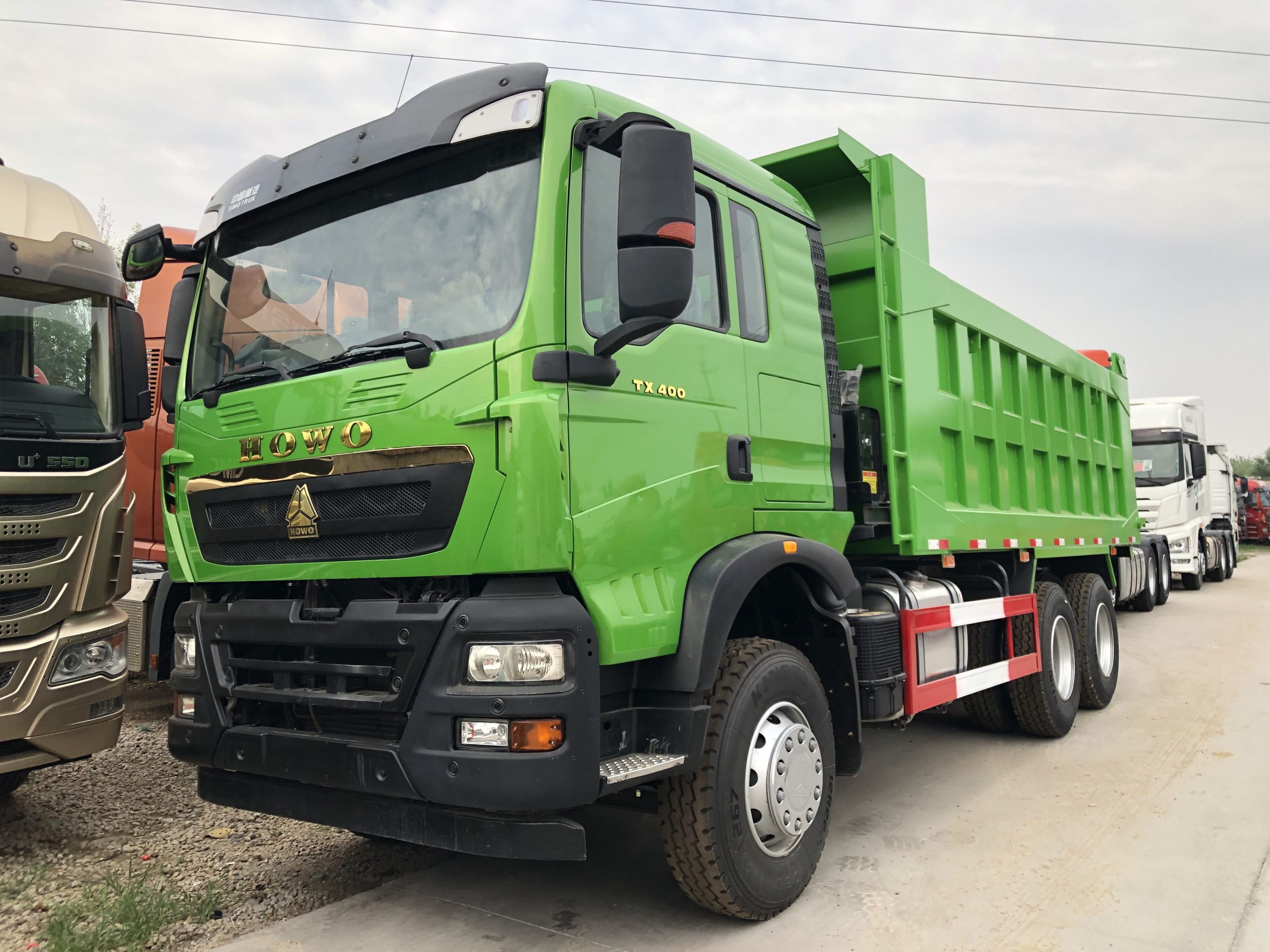 Used dump truck