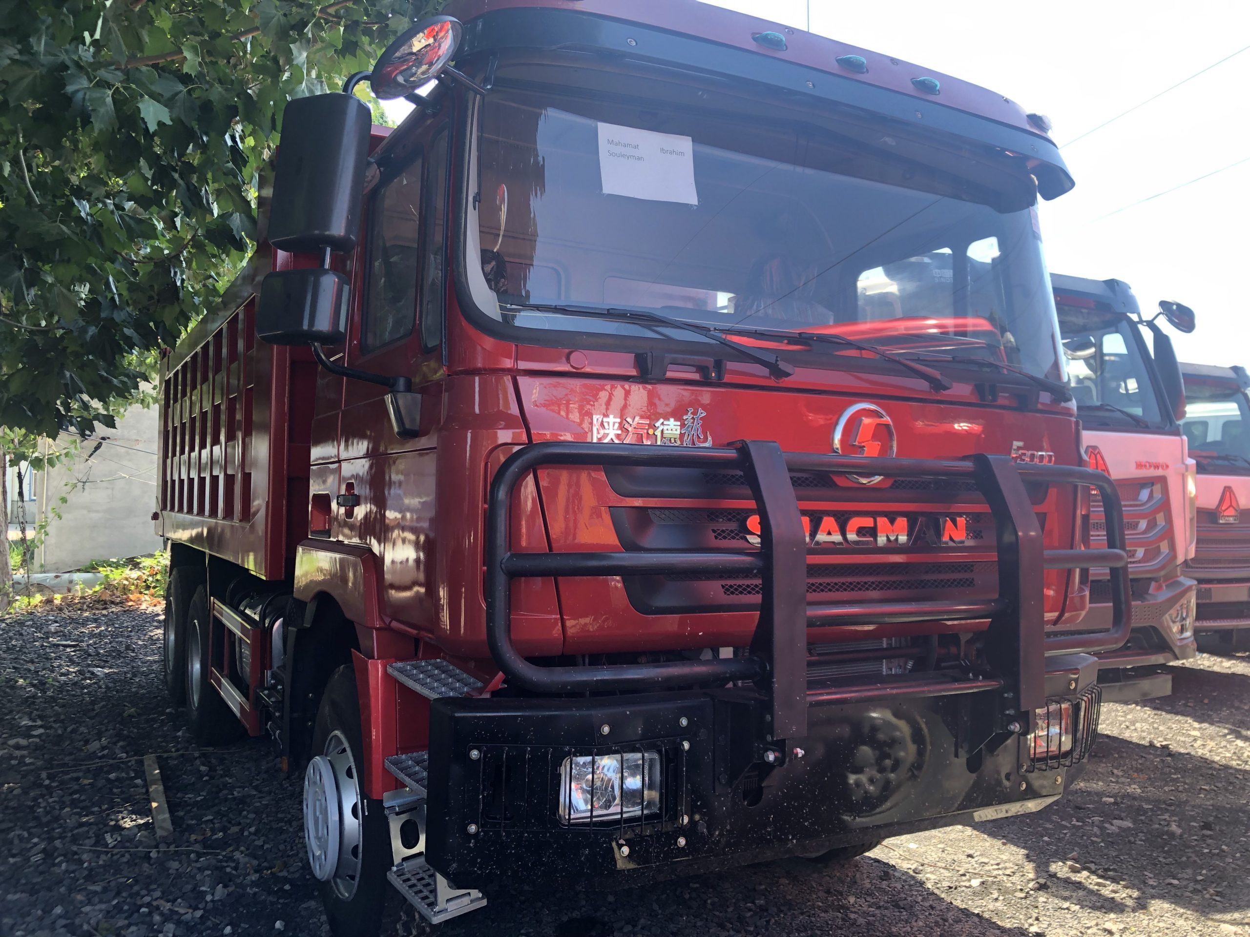 Used dump truck