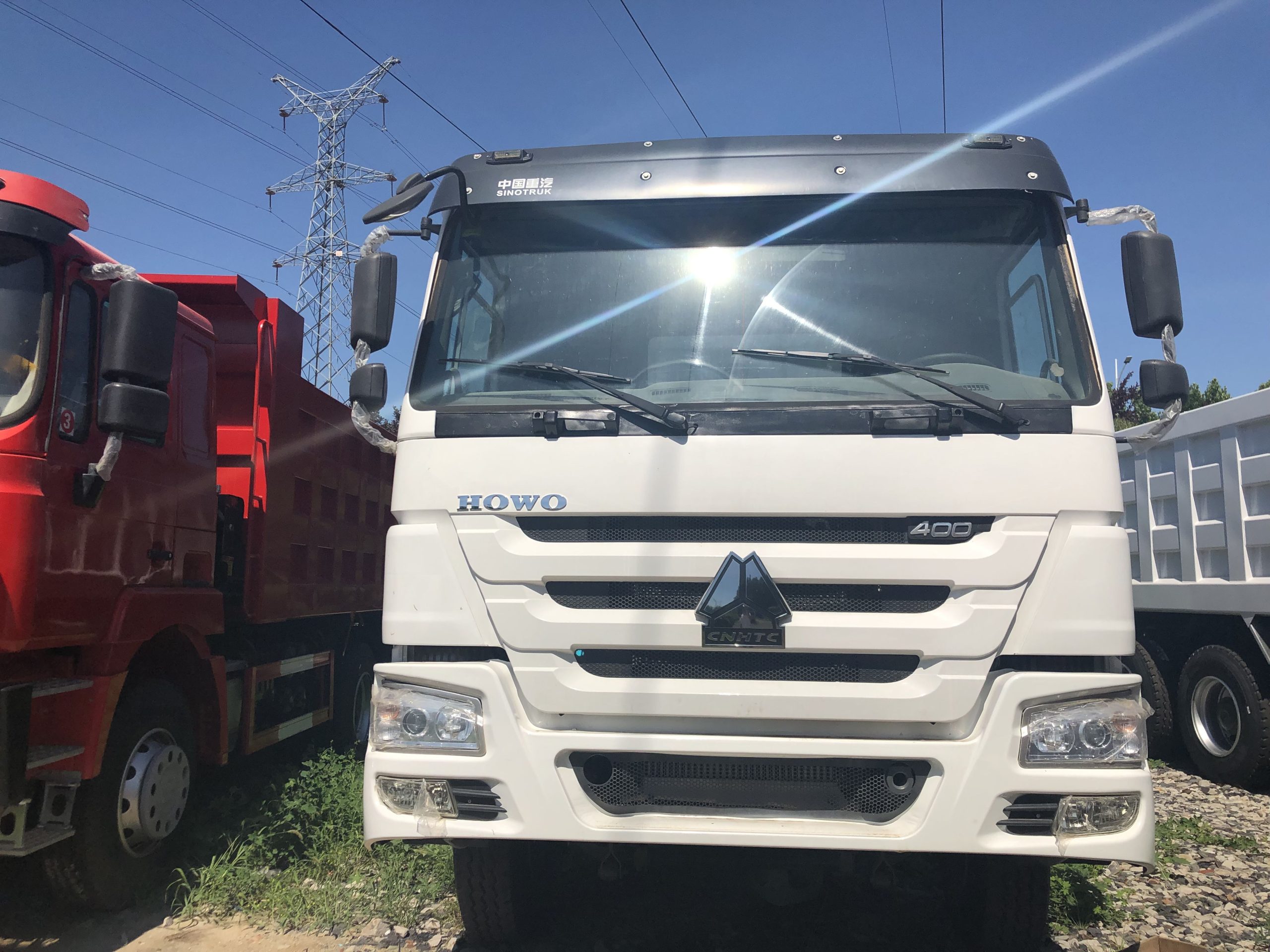 Used dump truck