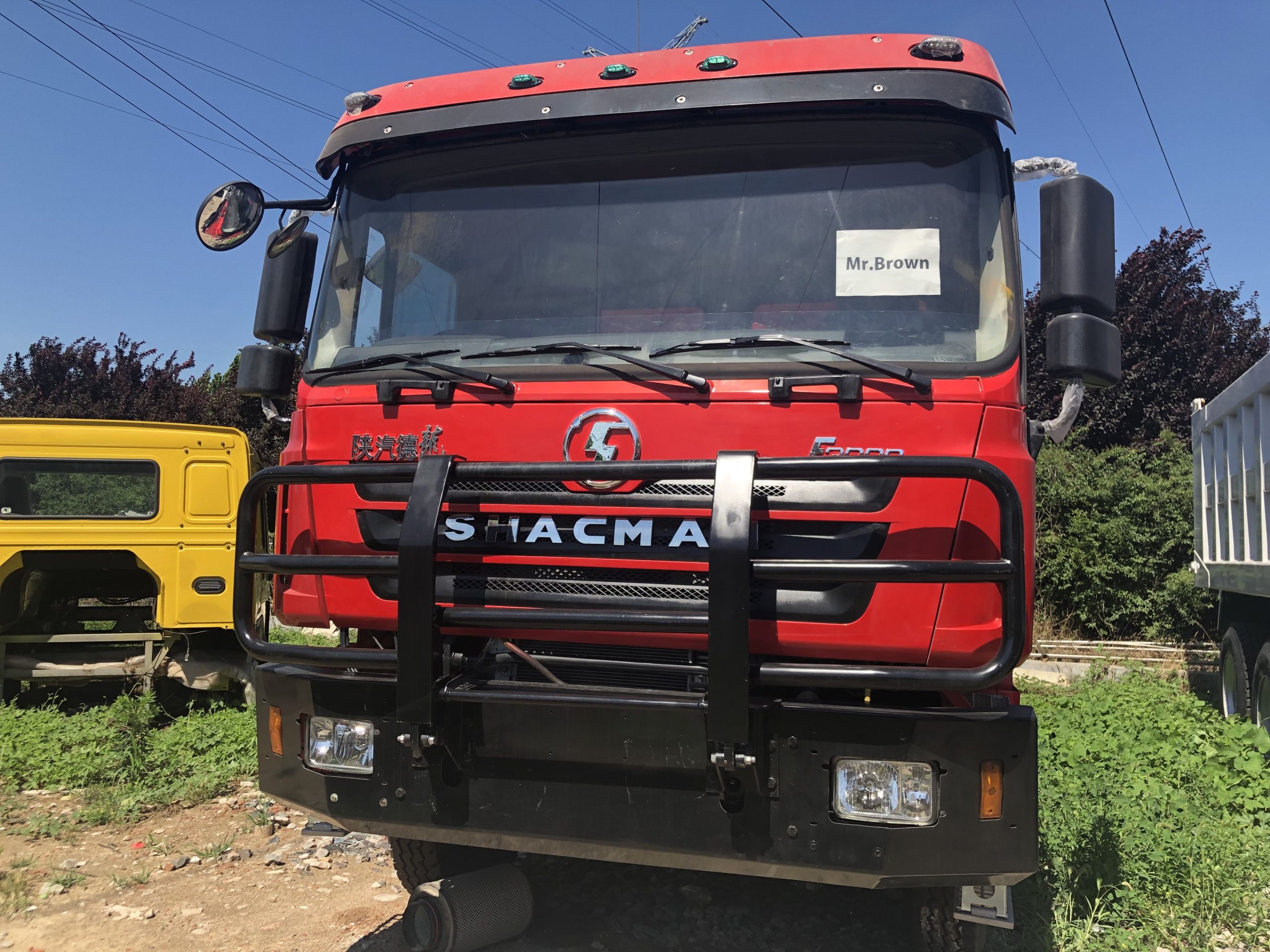 Used dump truck