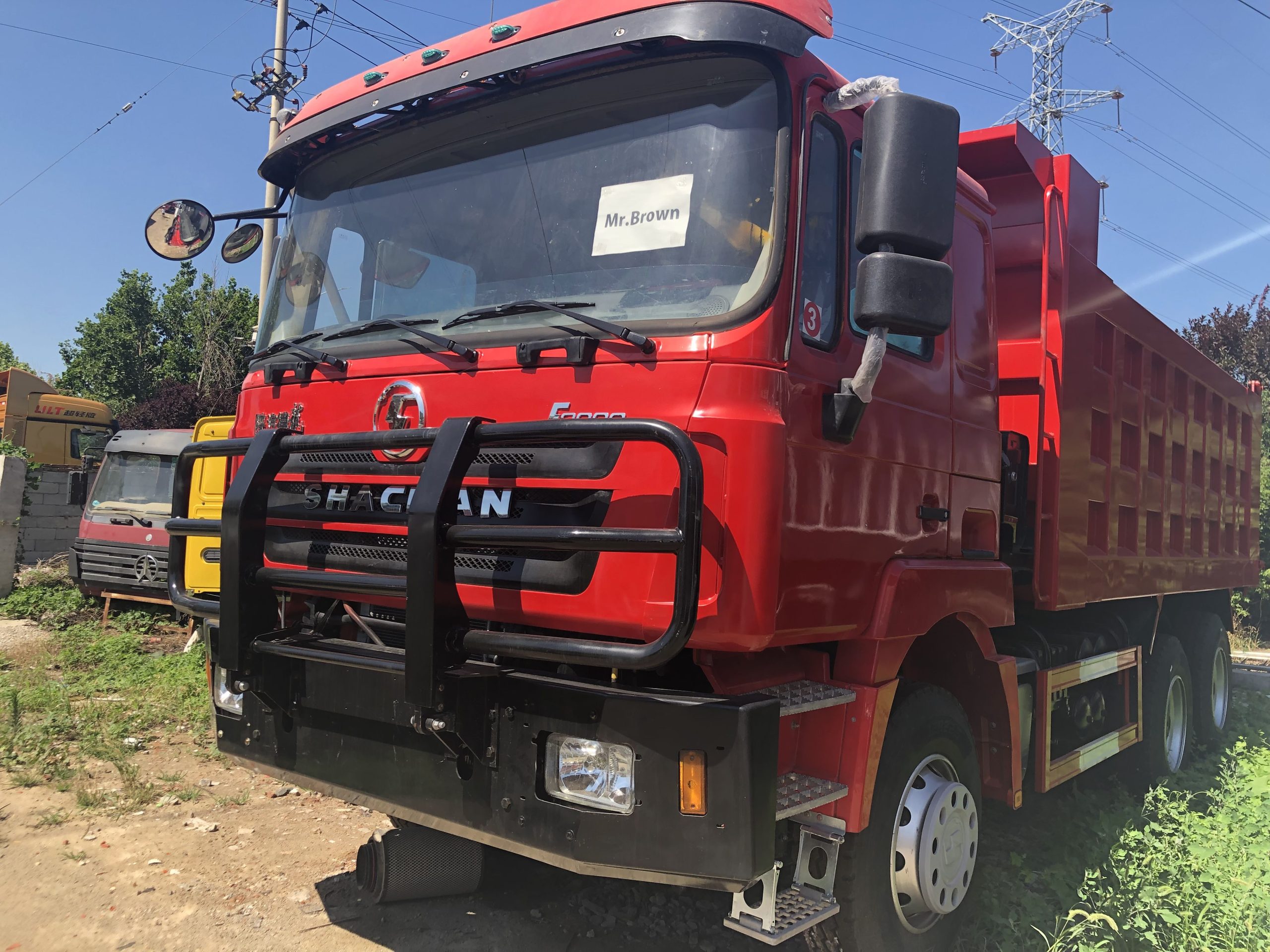 Used dump truck