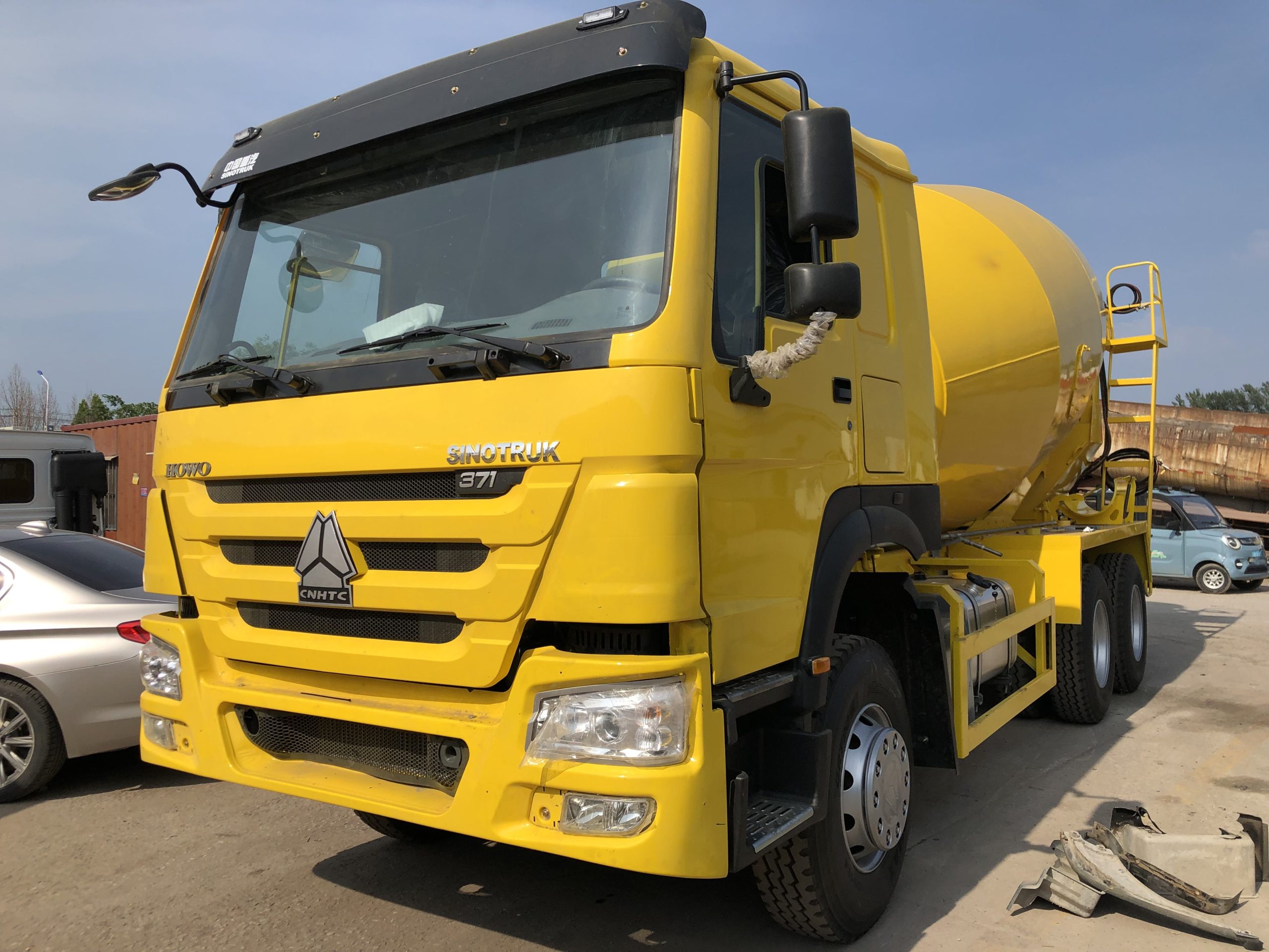 Used cement mixer truck