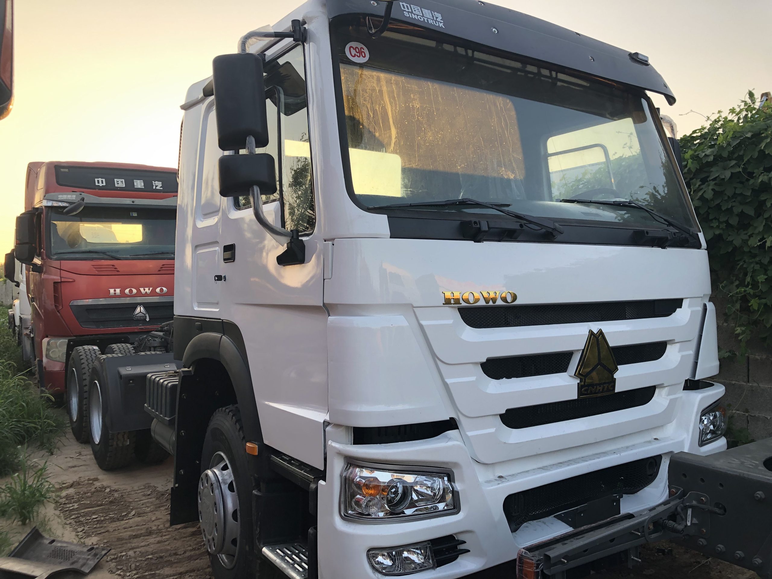 Used tractor head