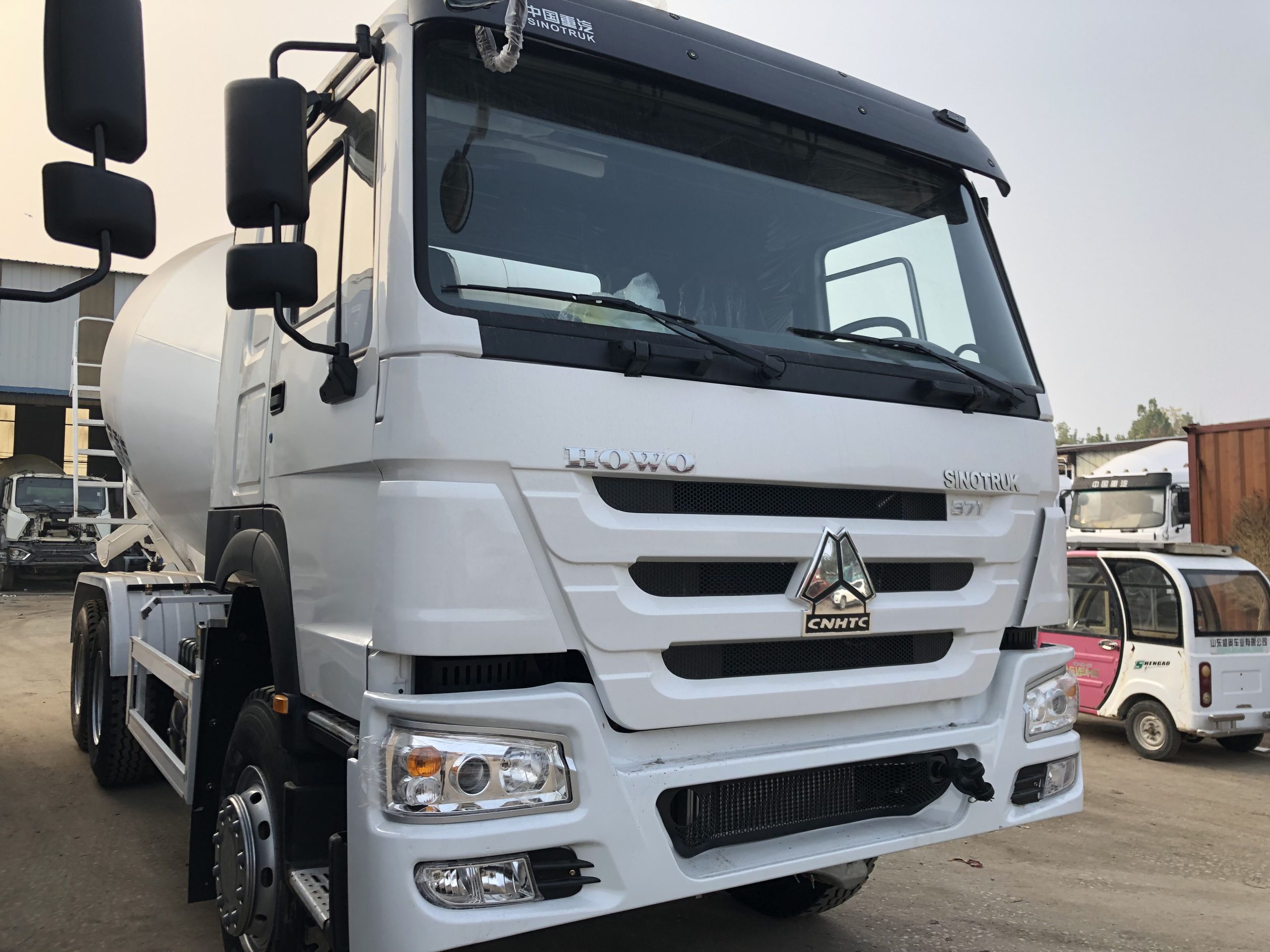 concrete mixer truck