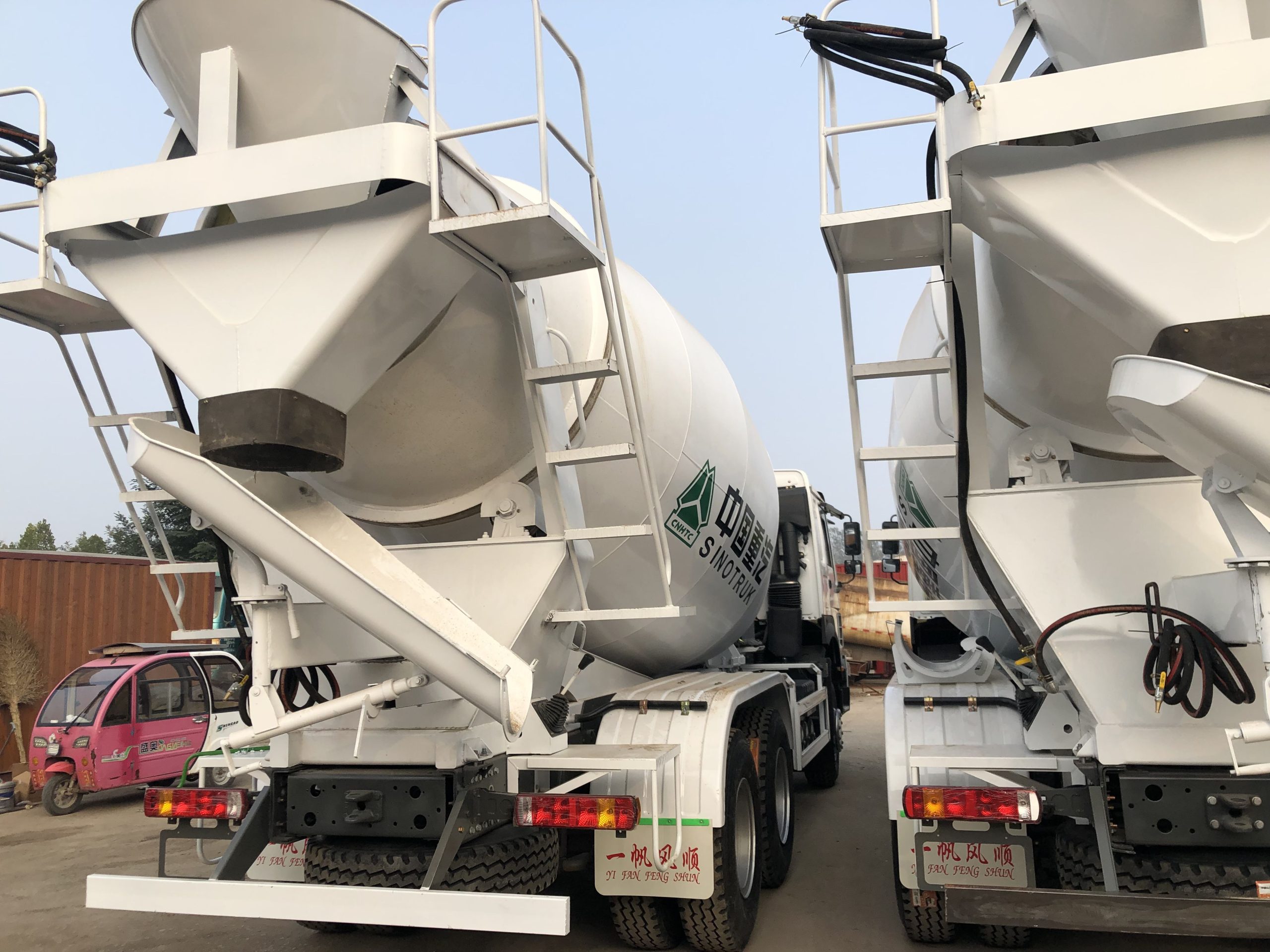 concrete mixer truck