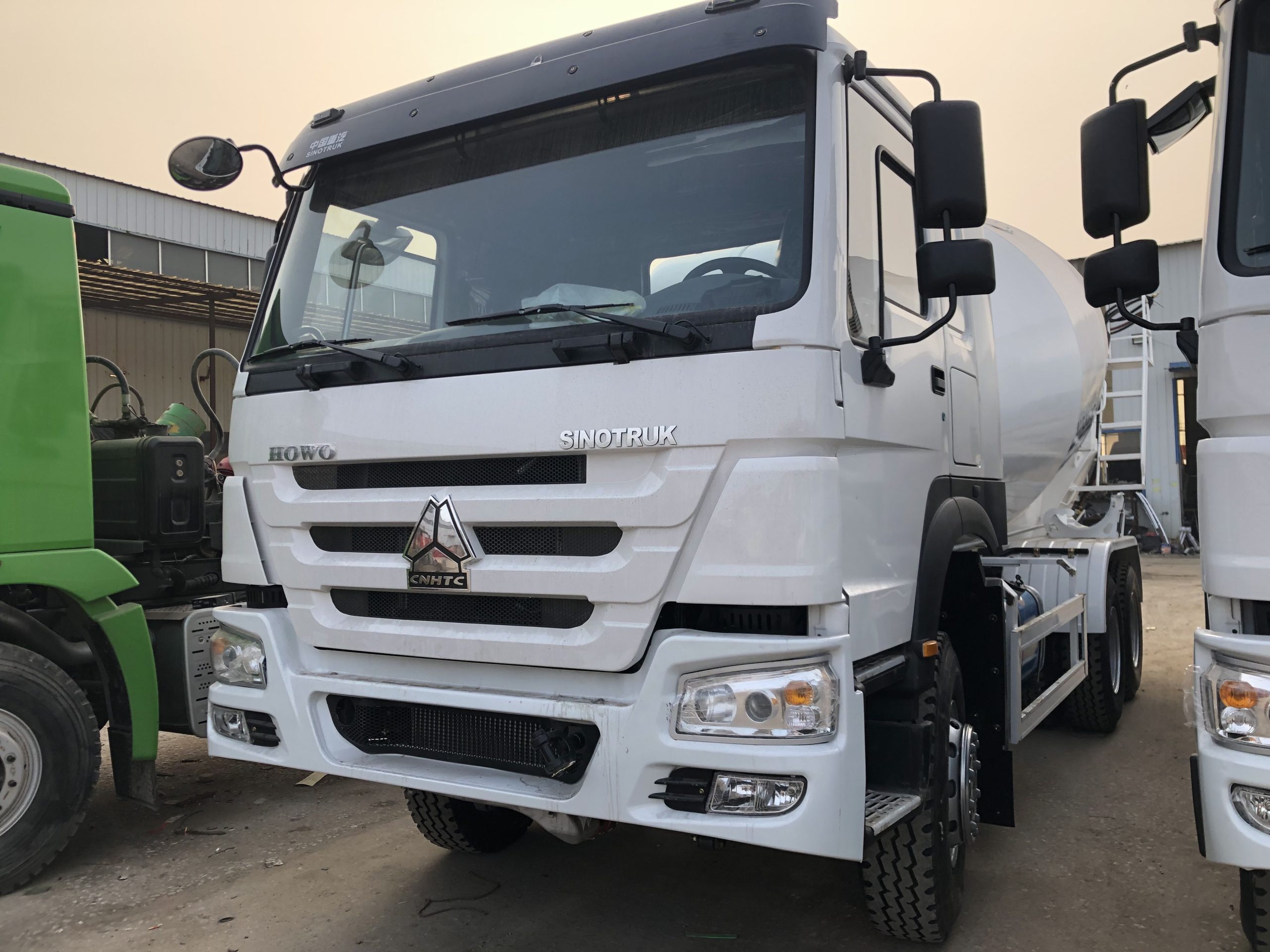 concrete mixer truck