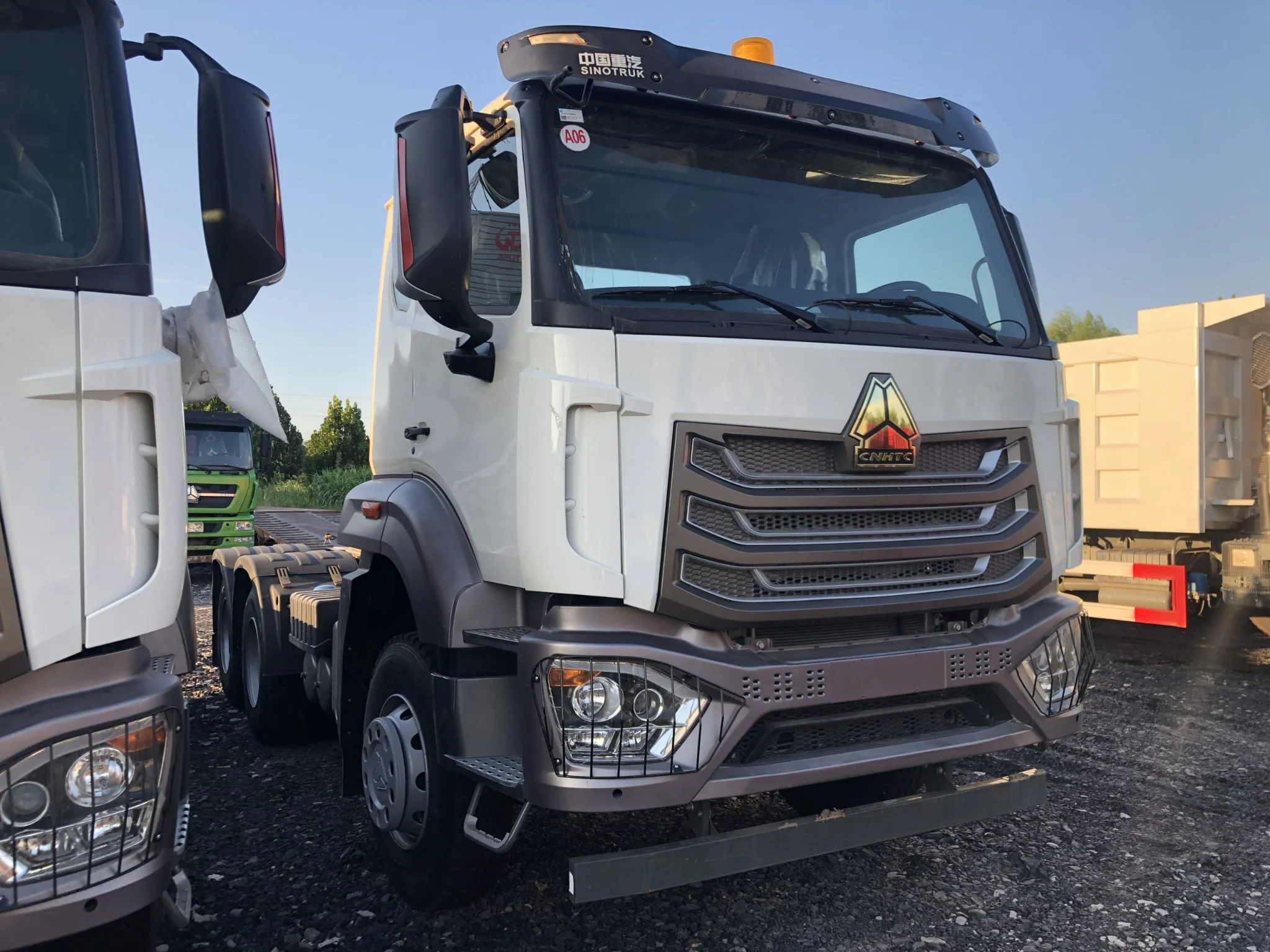 HOWO refurbished tractor truck2