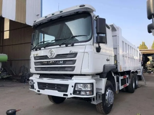 Refurbished dump truck